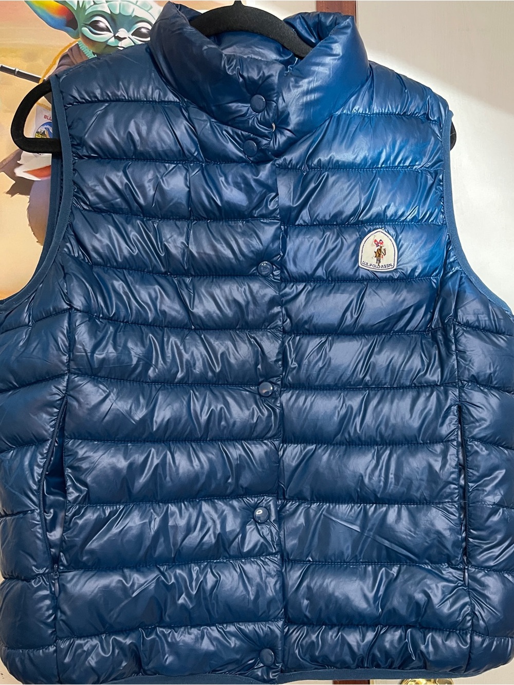 *MENS* U.S. Polo Assn. Navy Quilted Puffer Vest